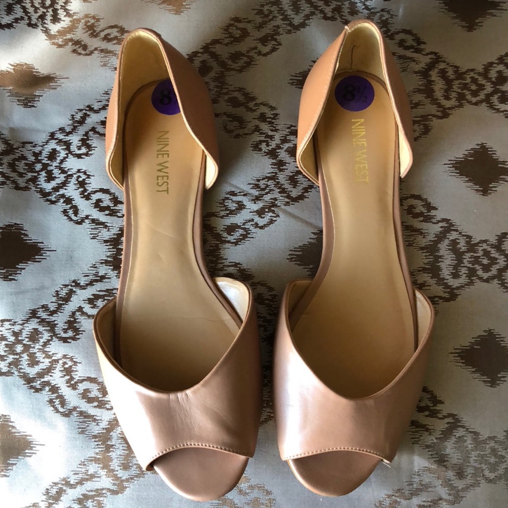 Nine West open toe shoes